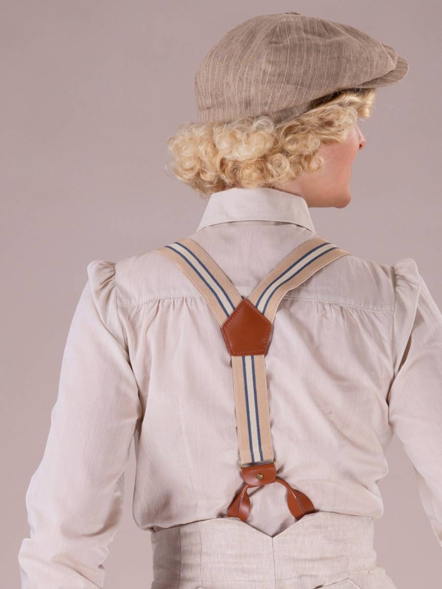 Emmy The Sassy Suspenders Ocean Stripe1