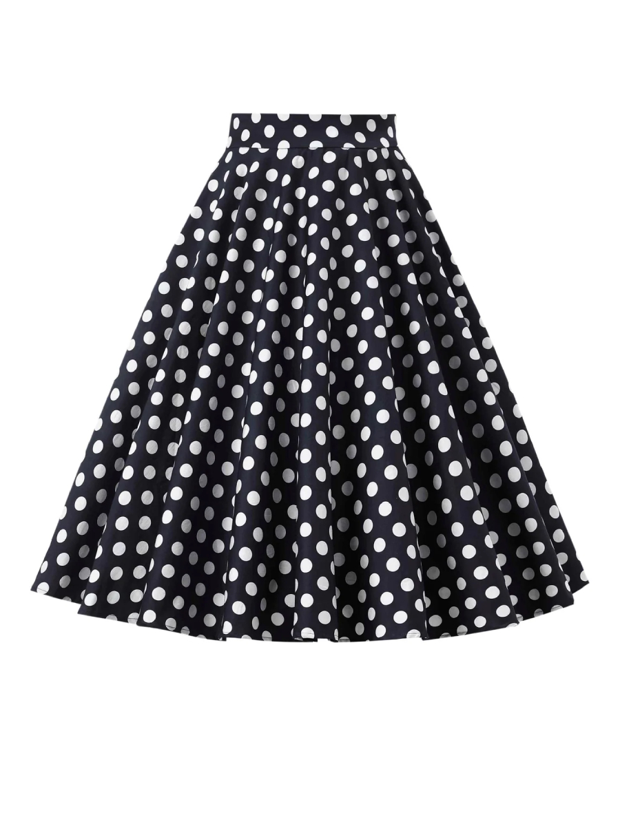 Dolly & Dotty Rock Maisie Circle Skirt s/w Polka