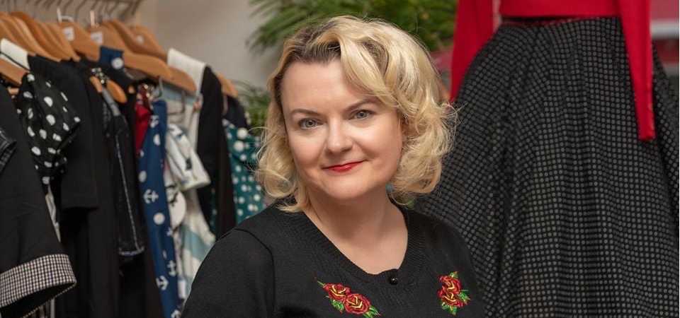 Porträt Angi Henn Porträt Angi Henn, Inhaberin von Peggy Sue Vintage