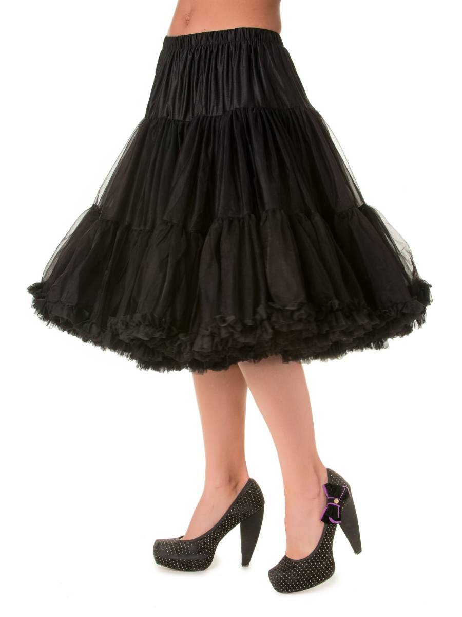 Banned Lifeforms Petticoat 26 inch black
