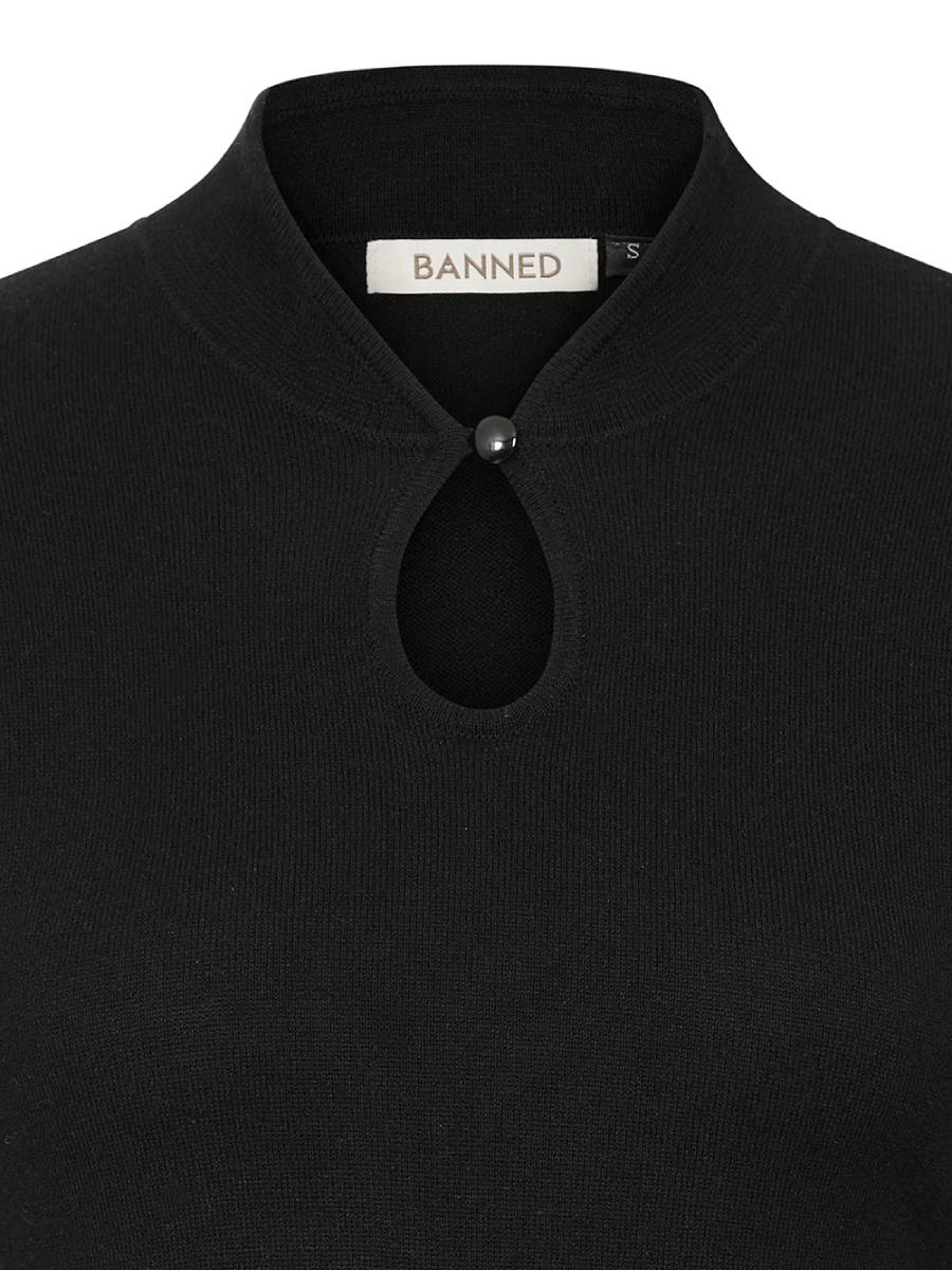 Banned Pullover Mara Jumper schwarz