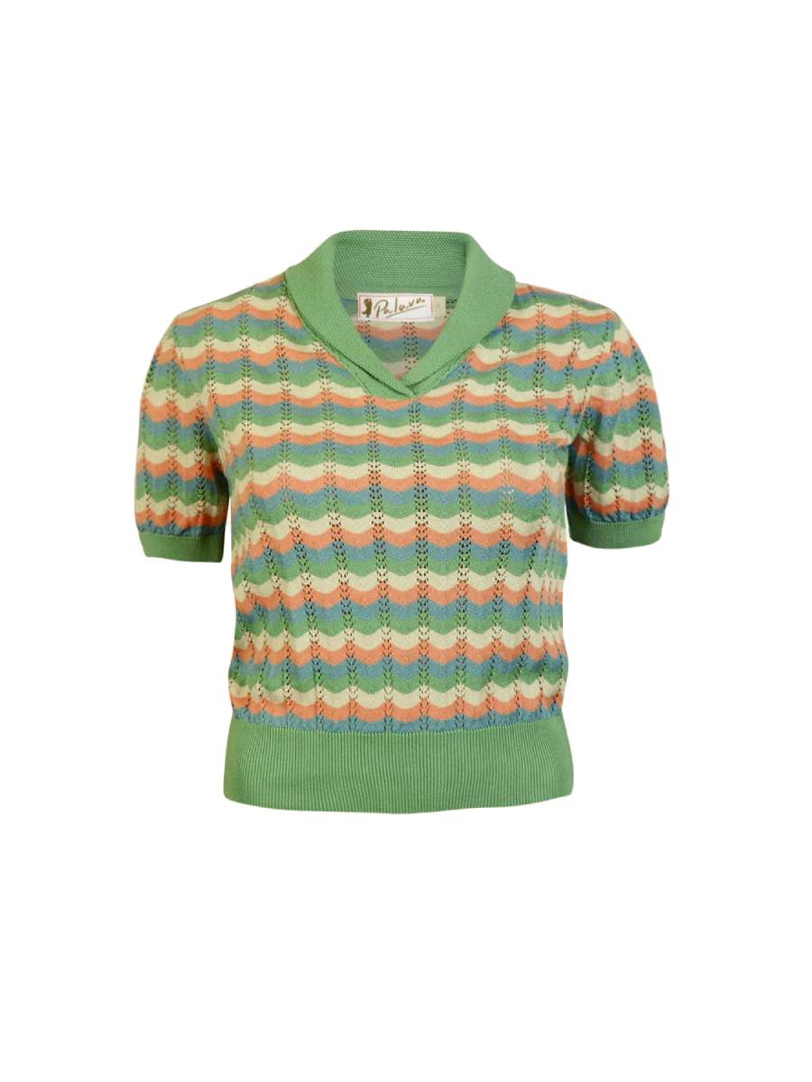Palava Hilary Green Refresher Knitted Top
