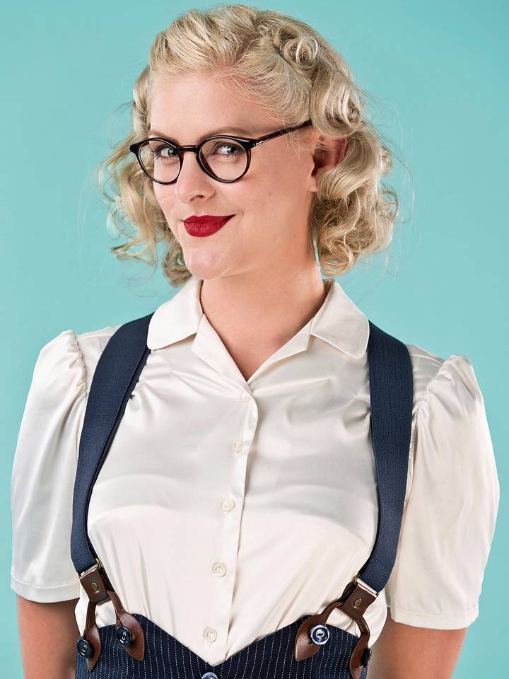 Emmy The Sassy Suspenders Navy Coffee