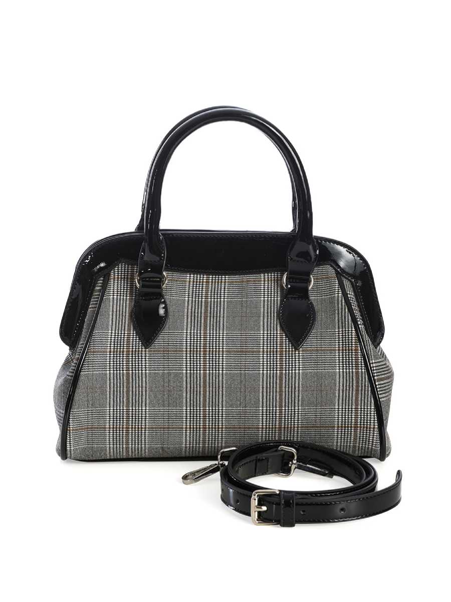 Banned Handtasche Back to Business Handbag kariert