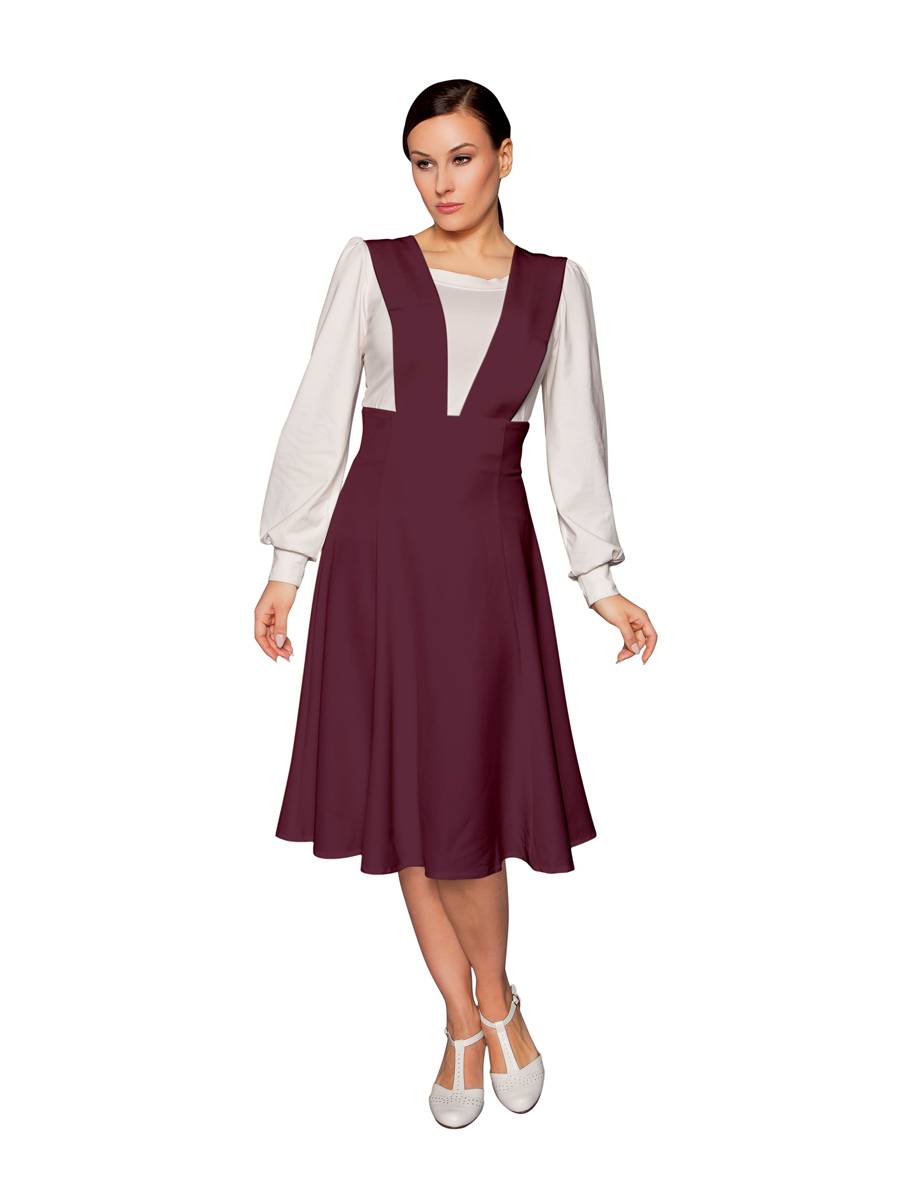 marlenes-toechter-rock-fritzi-weinrot-v2 Marlenes Töchter Trägerrock Fritzi weinrot