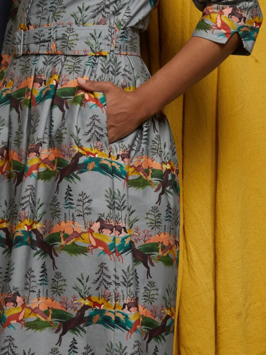 Palava Kleid Cynthia Leaping Deer
