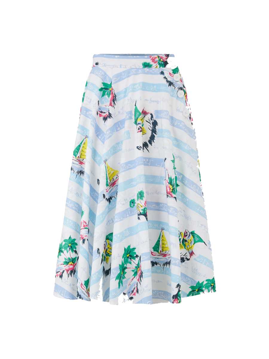 Seamstress of Bloomsbury Rock Isabelle Skirt Seaside