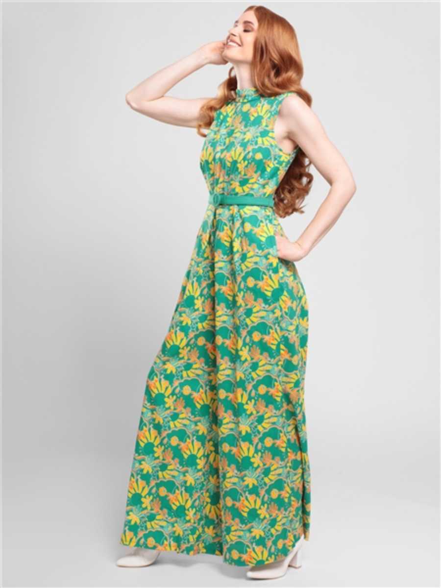 Collectif Maggie Holiday Trip Jumpsuit