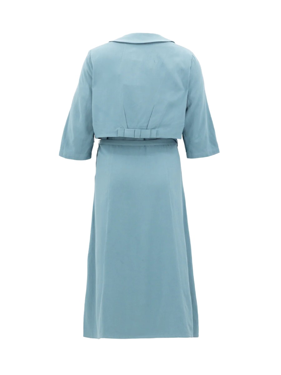 Revival Vintage Soiree Set Kleid mit Bolero Crystal Blue