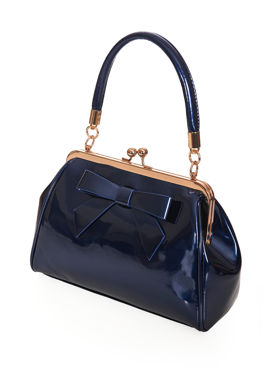 Banned Handtasche California Nights Handbag dunkelblau