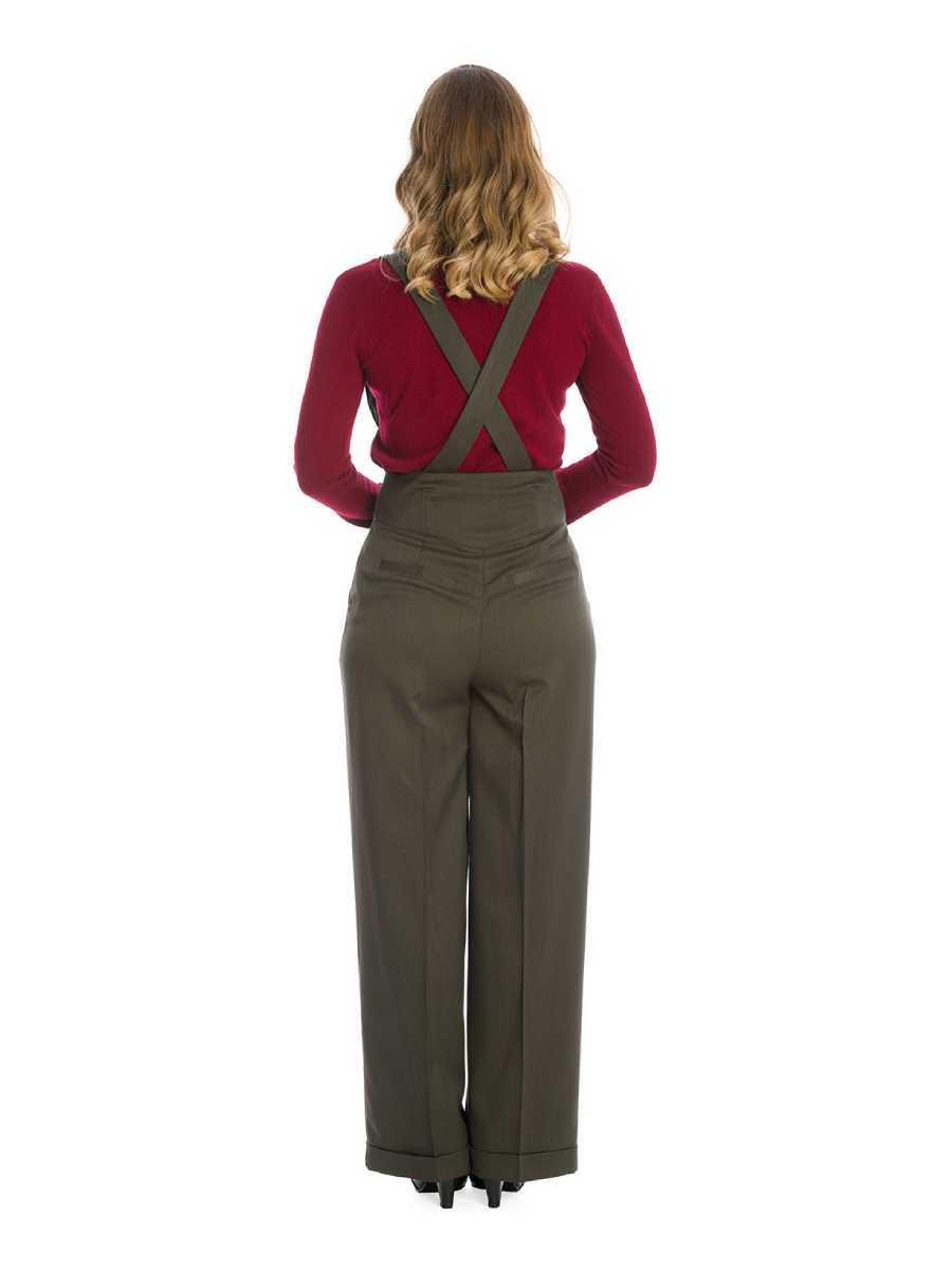 Banned Marlenehouse Her Favourites Trouser olivgrün