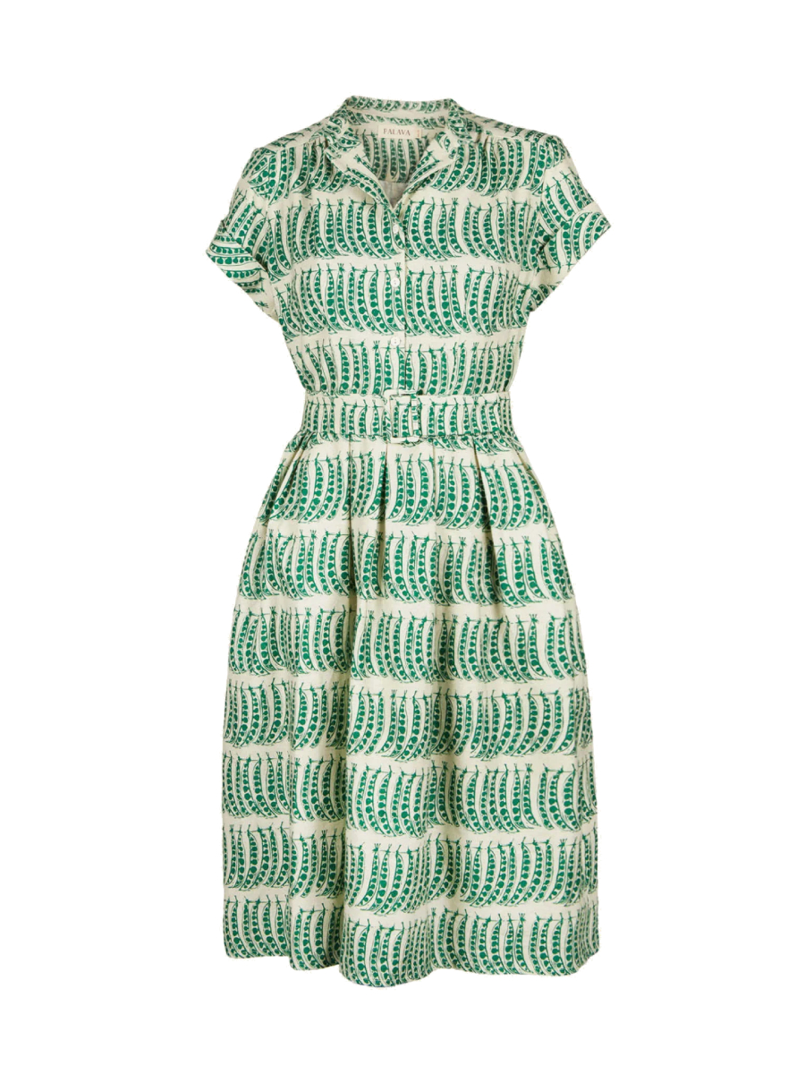 Palava Kleid Louise Dress Green Peas