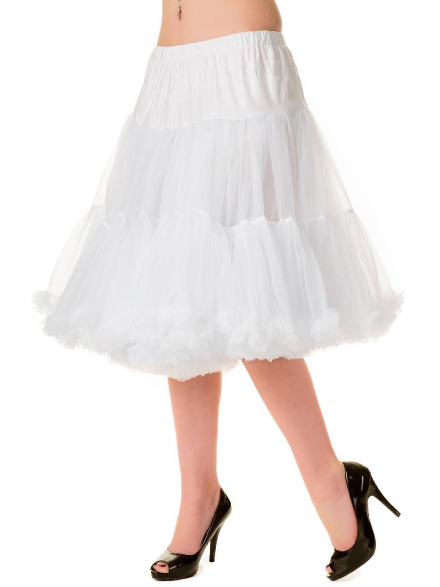 Banned Petticoat 58 cm weiß 23 inch