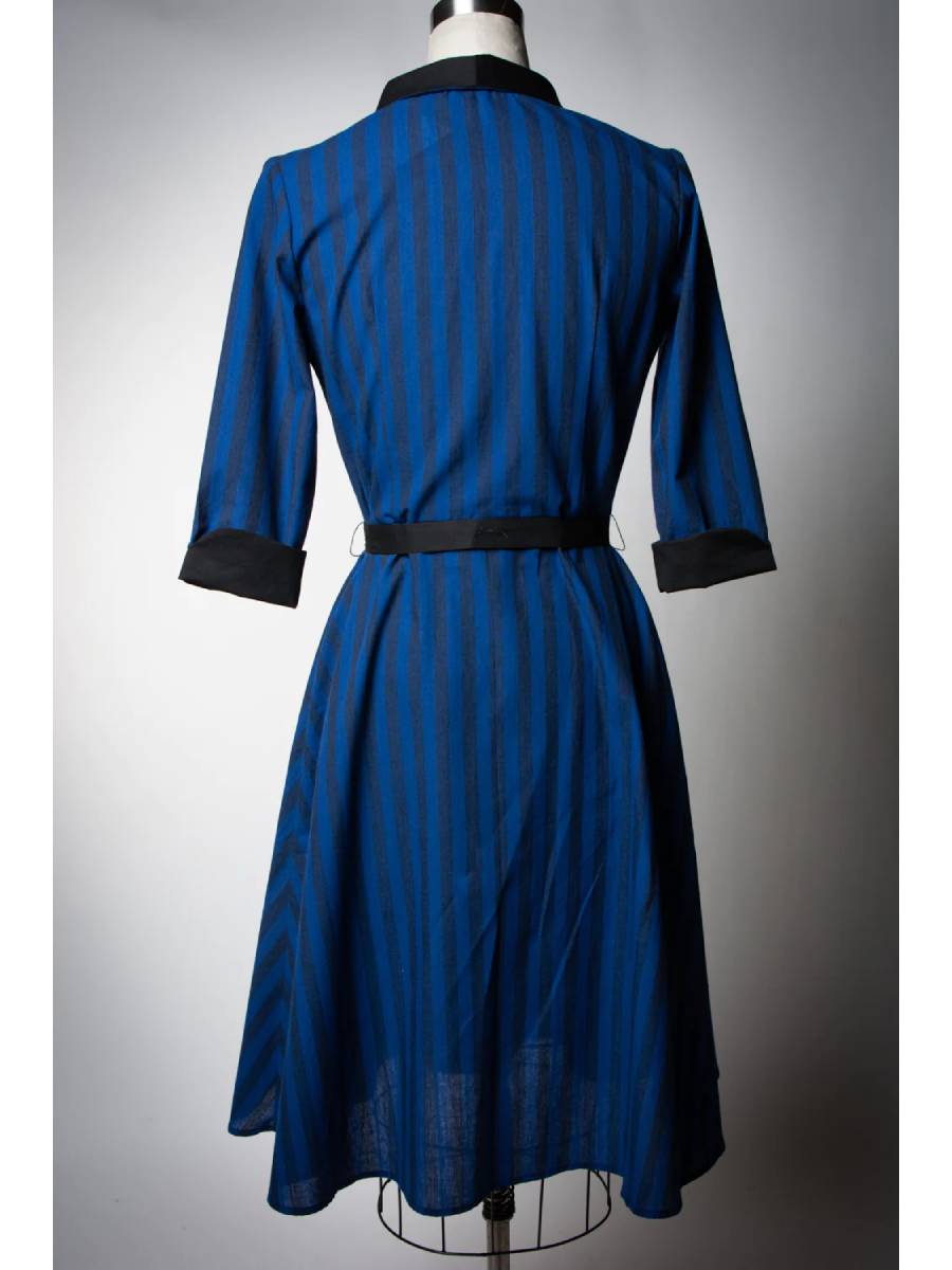 Heart of Haute Kleid Lucille Royal Stripe