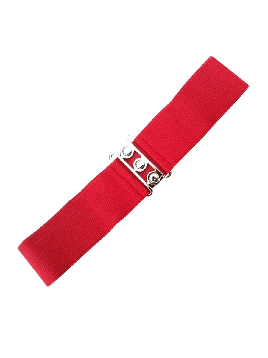 Banned Gürtel Vintage Stretch Belt rot