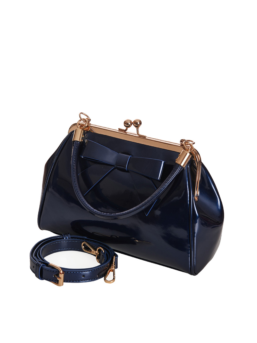 Banned Handtasche California Nights Handbag dunkelblau