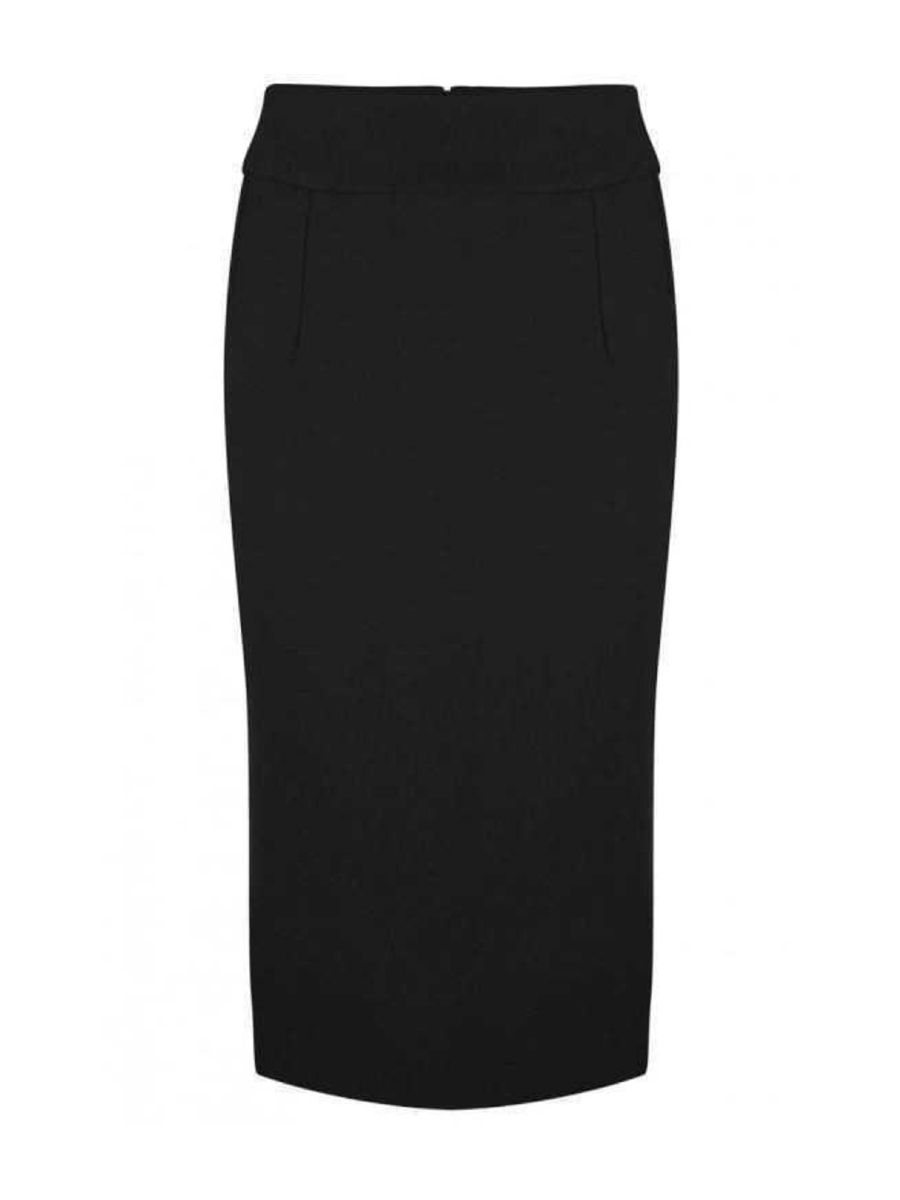 very-cherry-pencil-skirt-black-01 Very Cherry Pencilskirt schwarz